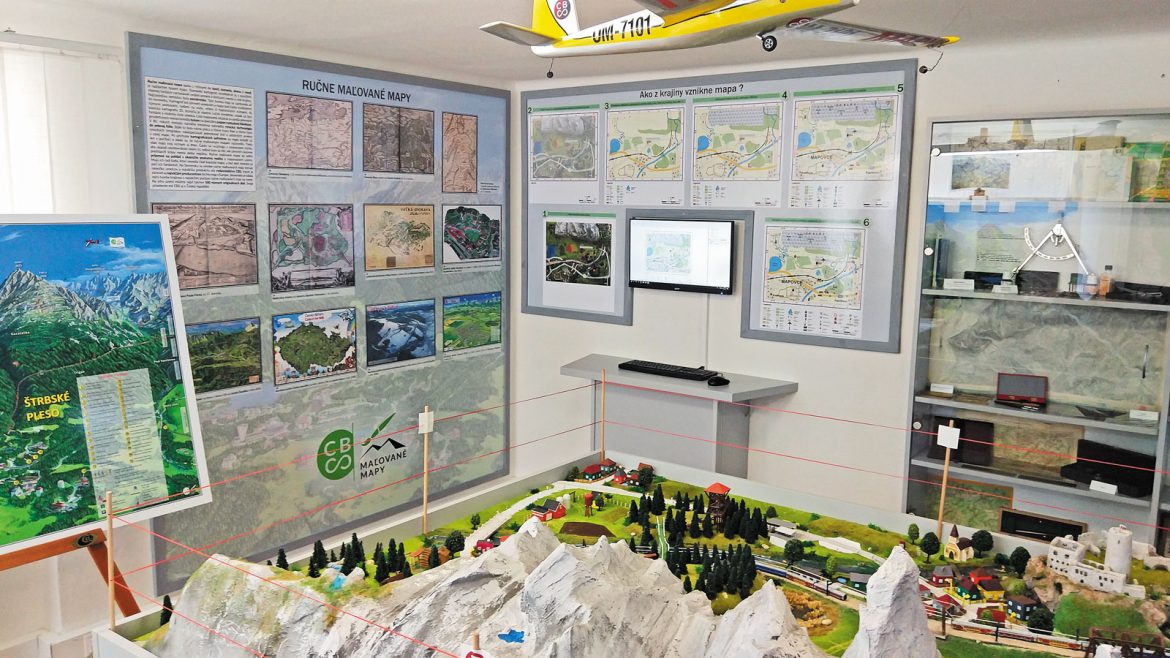 Expozícia múzea máp Expozícia múzea máp 1