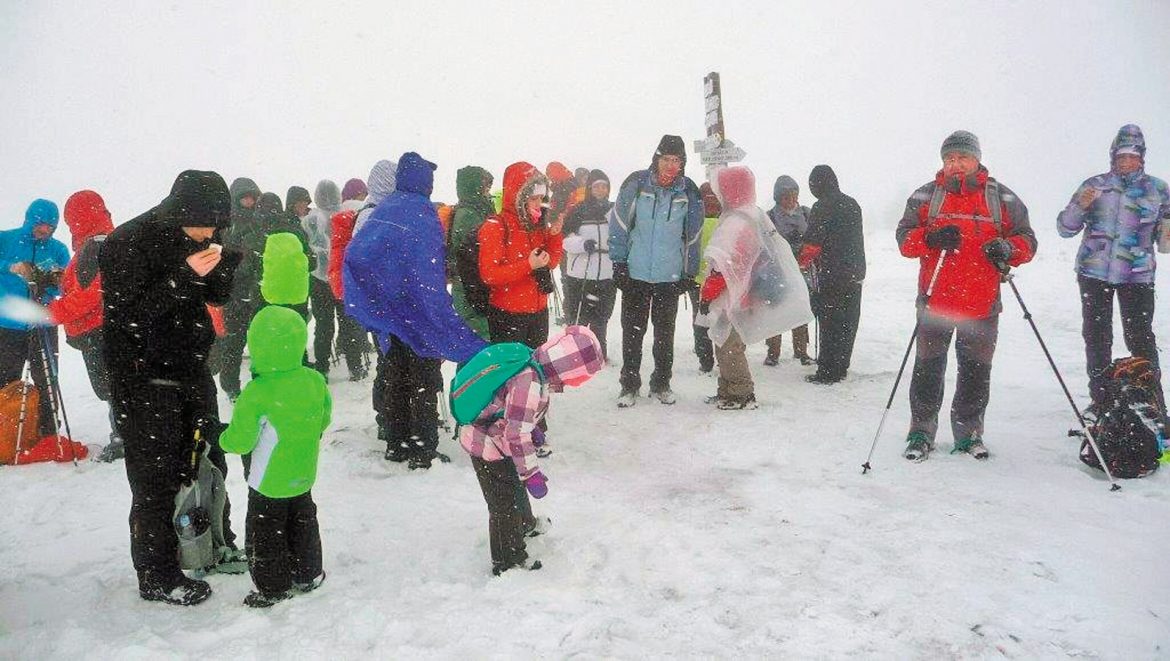 Tradičný výstup na vrch Zvolen