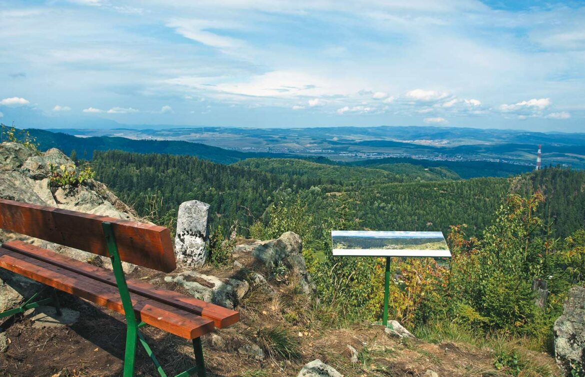 Na prvej skalnej vyhliadke