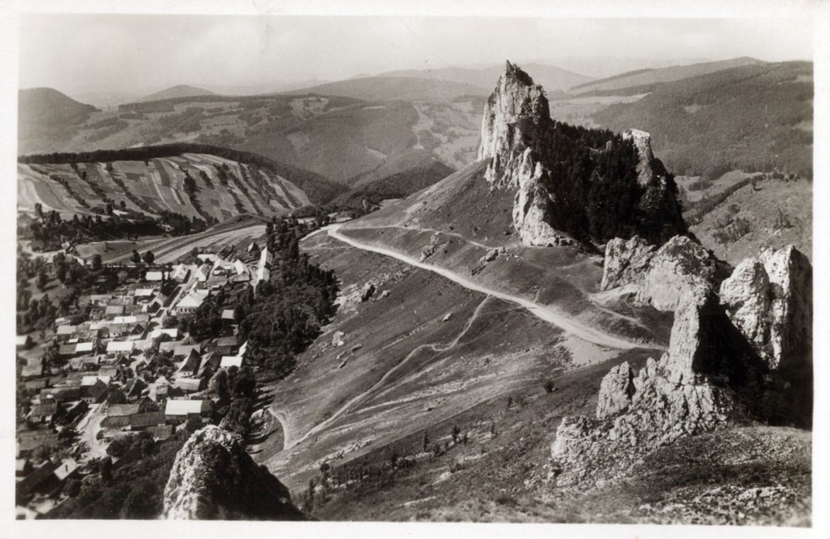 Vršatské bradlá v roku 1935