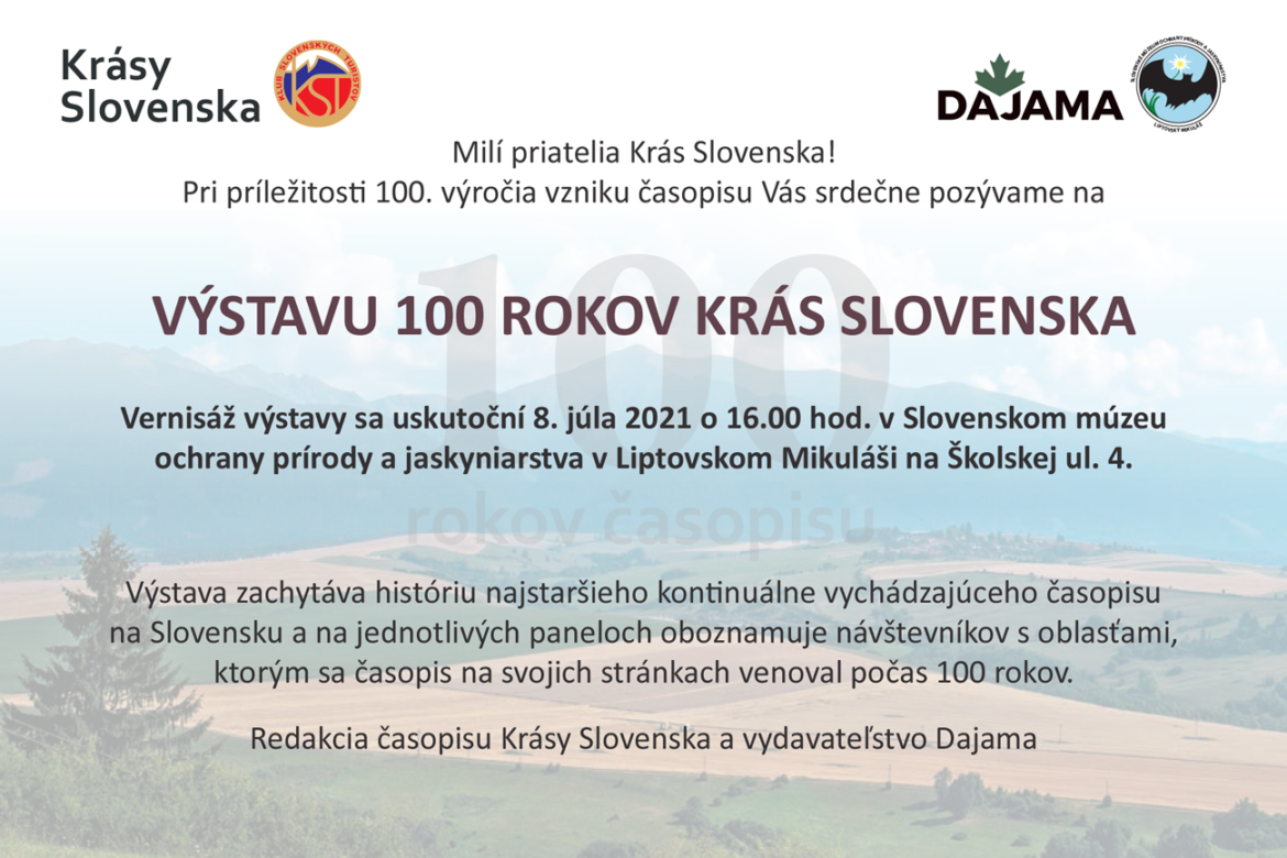 Pozvanka vystava 100 rokov KS