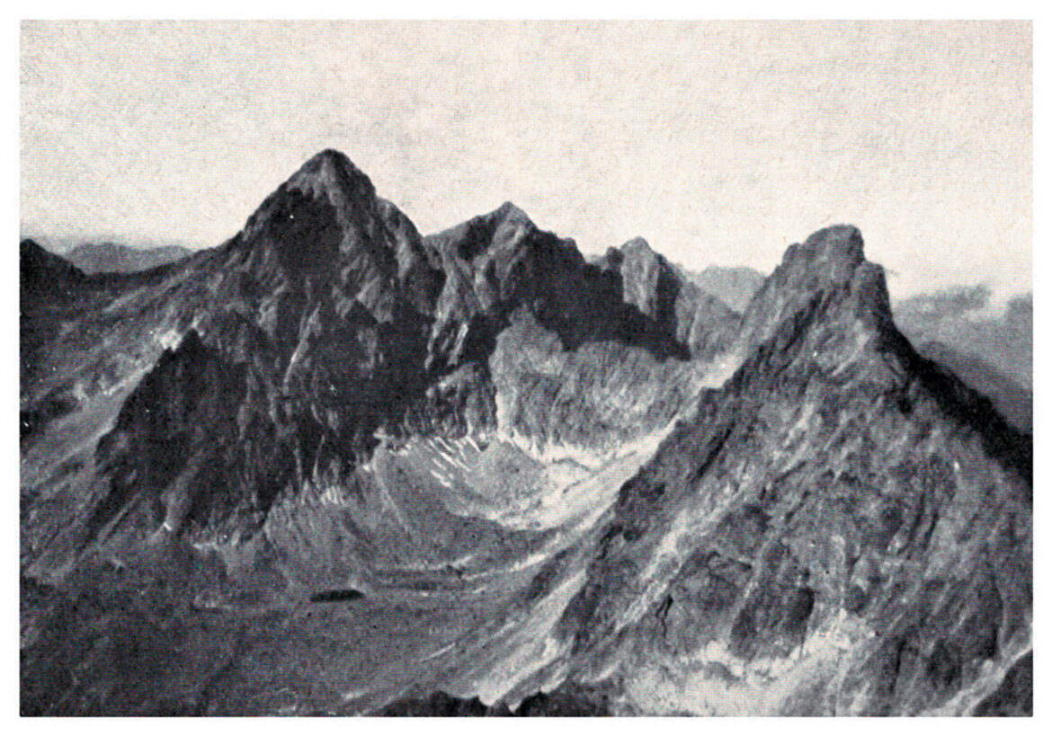 KS_8-9_1928_249_Pohľad z Končistej na Ganek, Vysokú a Rysy_foto_Mlynárčik Mikuláš_Sken_20211102