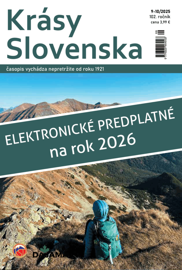 Elektronické predplatné časopisu Krásy Slovenska