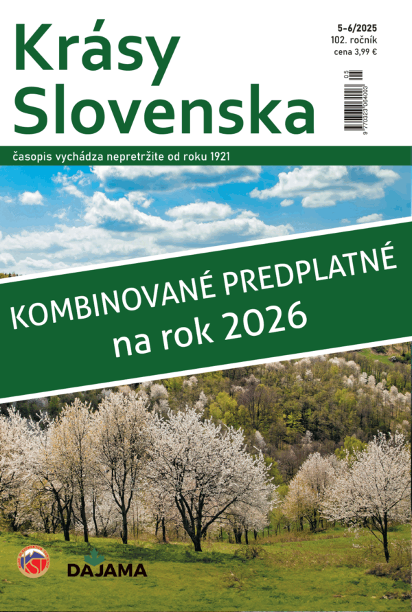 Kombinované predplatné časopisu Krásy Slovenska